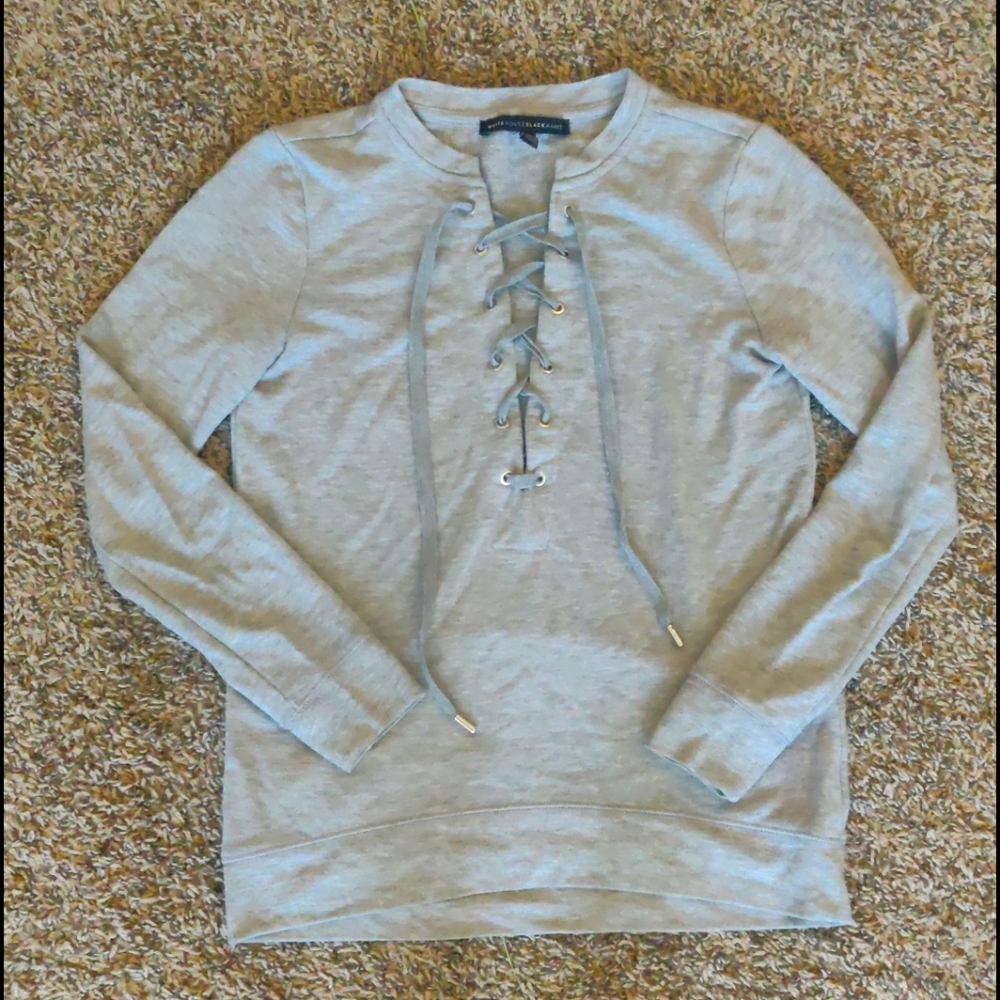 White house black market crew neck